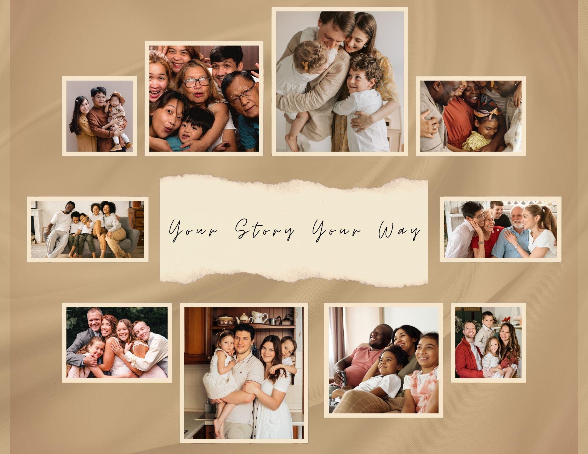 Customized Your Story Your Way FlipPage Digital Photo Books
